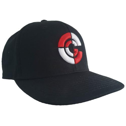 Snapback cap Zwart